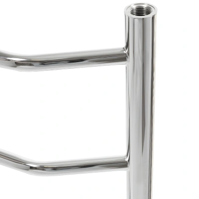 Полотенцесушитель Прага (без полок) 1/2" вн. рез. 600х1200 (9 перекл.) нерж.