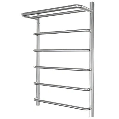 Полотенцесушитель София (с полкой) 1/2" вн. рез. 500х1200 (9 перекл.) нерж.