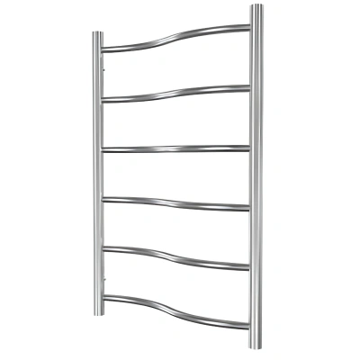 Полотенцесушитель Париж (без полок) 1/2" вн. рез. 600х700 (5 перекл.) нерж.