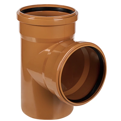 Тройник канализационный D-160/160 (87 град.) (наружная) (5) БП