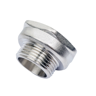Переходник вн.-нар. 1/2"- 3/8" никелированный AQUALINK (10/400)