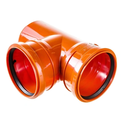 Тройник канализационный D-200/200 (87 град.) (наружная) ПОЛИТЭК (13)