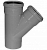 Тройник ПП канализационный D-110/50 (45 град.) (30)