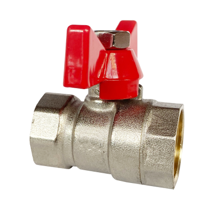 Кран шаровой муфтовый (бабочка) OTMO 1/2" (200/10)