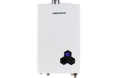 Газовая колонка MIZUDO Pearl Ultra ВПГ 4-12Т (ТУРБО, в комплекте с дымоходом)
