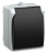 Розетка наружная с заземлением с крышкой ФОРС IP54, IEK