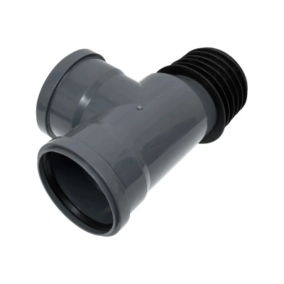 Тройник восстановитель раструба ПП канализационная D 110/110 (90 град.) ПОЛИТЭК (12)