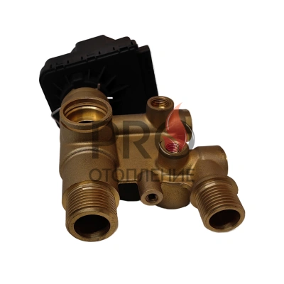 Запчасть для газ. котла Блок выхода воды в сборе Haier (Outlet valve body)