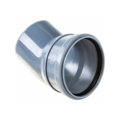 Отвод ПП канализационный D 110 (30 град.) ПОЛИТЭК (70)