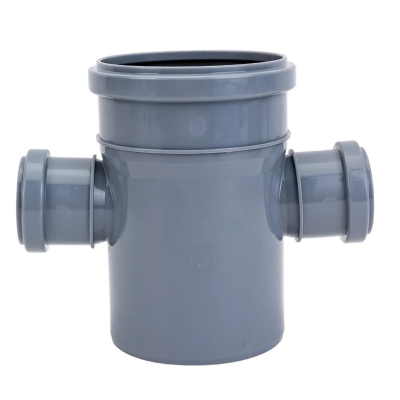 Крестовина канализационная одноплоскостная D-110/50/50 (90 град.) ПОЛИТЭК (45)