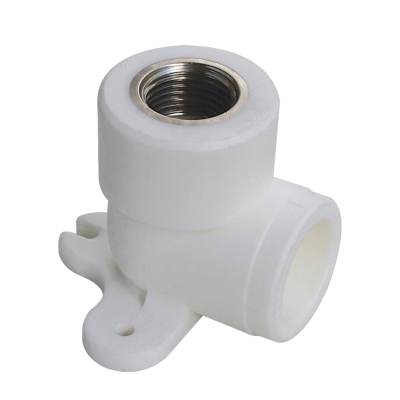 Угольник PPR с креплением ВР 20 х 1/2" DIAL (140/10)