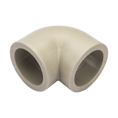 Угольник PP 90° х 40 FDplast (серый) (80)