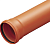 Труба канализационная раструбная 110х3,0х500 (наружная) (15)