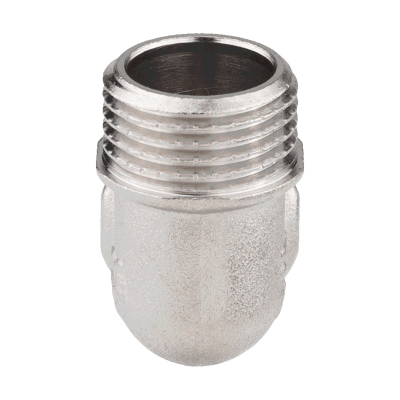 Уголок нар.-нар. 1/2" никелированный AQUALINK (10/200) Уголок нар.-нар. 1/2" никелированный AQUALINK (10/200)