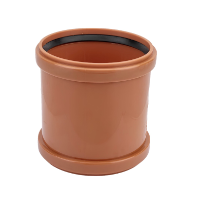 Муфта двухраструбная соединительная ПП канализационная D 160 (наружная) (20) СП Муфта двухраструбная соединительная ПП канализационная D 160 (наружная) (20) СП