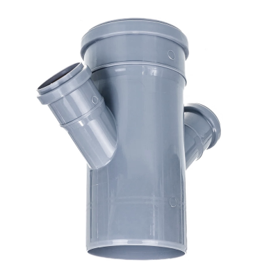 Крестовина канализационная одноплоскостная D-110/50/50 (45 град.) (30)