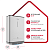 Водонагреватель электрический Ariston ABSE VLS LUX PW WIFI  50 (1,5+1 кВт, 2 ТЭНа, плоский)