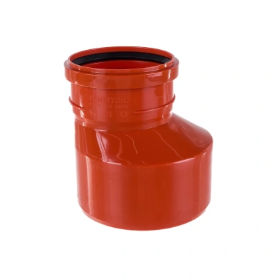 Переход D-110/160 эксцентрический (наружная) ПОЛИТЭК (200)