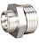 Бочонок 1 1/2"-1 1/4" латунь никель LD (26)
