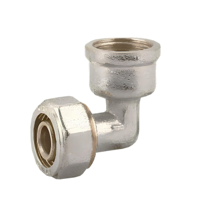 Уголок обжимной для м/п труб OTMO 16×1/2" вн. рез. (150/10)