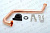 Запчасть для газ. котла Трубка возврата теплоносителя (CU) Ariston (65106308)