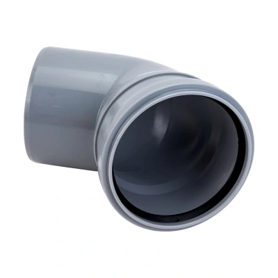 Отвод ПП канализационный D 110 (67 град.) ПОЛИТЭК (50)