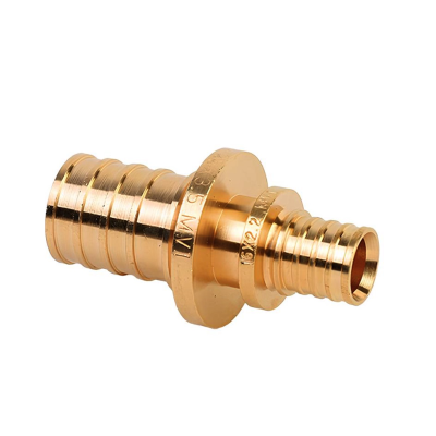 Соединитель переходной двухсторонний аксиальный латунный MVI 16x20 (400/10) (Р-О)