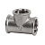 Тройник внутр. резьба 1/2"х1/2"х1/2" никелированный AQUALINK (10/140)