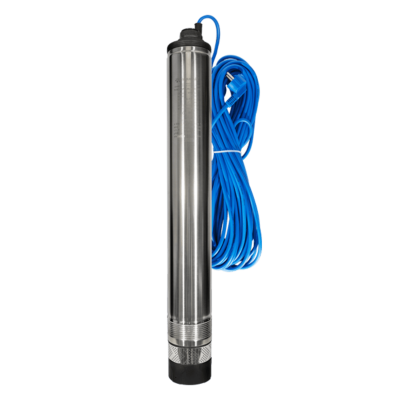 Насос колодезный Aquario ASP3-35-100W-FC 4"/100мм (1000 Вт., 90 л/мин., 60 м. напор, кабель 20 м.)