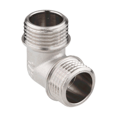 Уголок нар.-нар. 3/4" никелированный AQUALINK (10/120) Уголок нар.-нар. 3/4" никелированный AQUALINK (10/120)