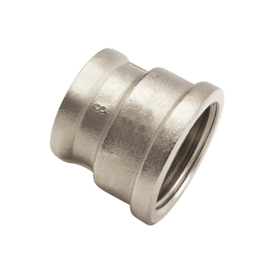 Муфта переходная 1/2"-3/8" никелированная AQUALINK (10/300)