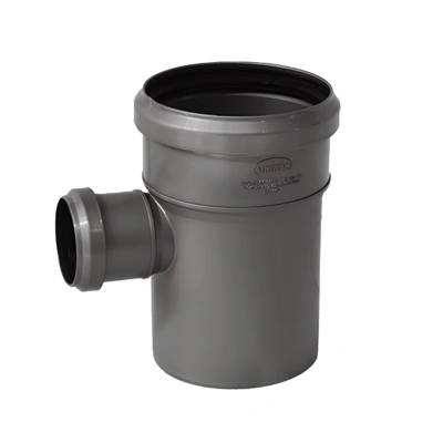 Тройник ПП канализационный СИНИКОН D-110/50 (87 град.) (20) (Р-О)