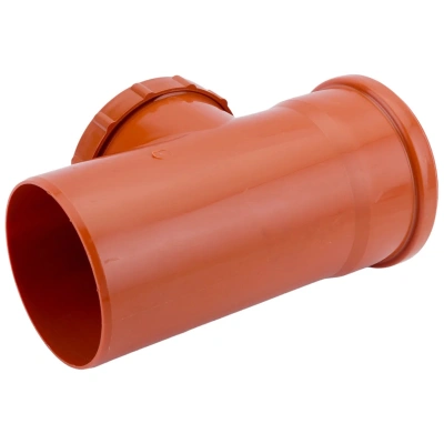 Ревизия с крышкой D-110 (наружная) ПОЛИТЭК (40)