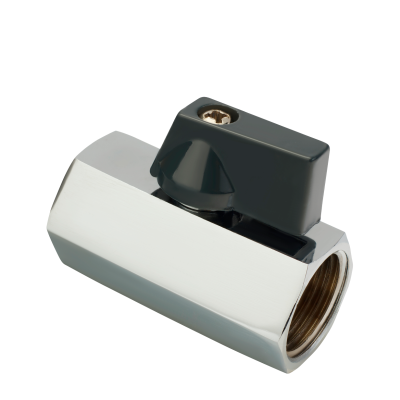 Кран шаровой муфта/муфта мини AQUALINK 1/2" (200/20) (Н-П)