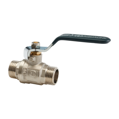 Кран шаровой резьба/резьба (рычаг)  AQUALINK 1/2" (120/10)