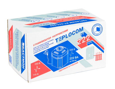 Стабилизатор напряжения TEPLOCOM ST – 222/500