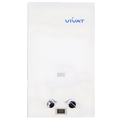 Газовая колонка VIVAT LPG JSQ 20-10 (пропан, белая)