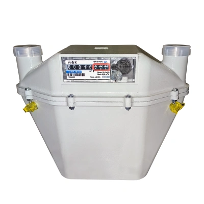 Счетчик газа NOVOGAS СГМН-1М-G 6 межосевое 250 мм, левый 1 1/4" (СЛЕВА НАПРАВО) (Р-О)