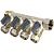 Коллектор для м/п труб с кранами (евроконус) AQUALINK 3/4"х3/4"х16х2 (4 выхода) (15/1)