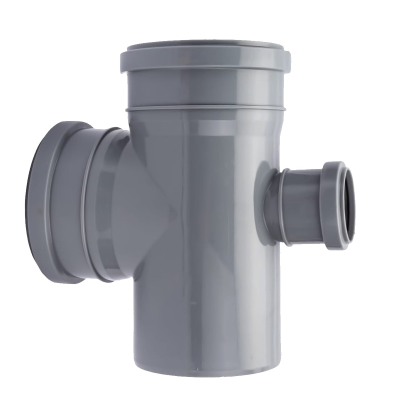 Крестовина канализационная одноплоскостная D-110/110/50 (87 град.) ПОЛИТЭК (25)