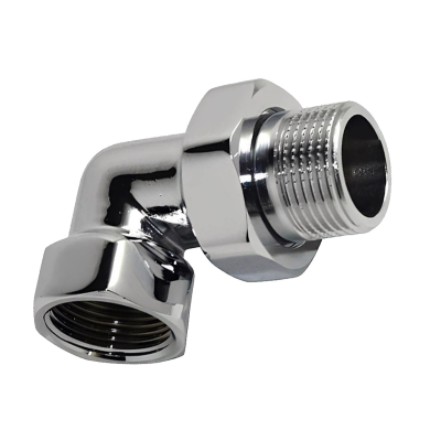 Американка угловая нар.-вн. ХРОМ 1/2" TIM (64/16)