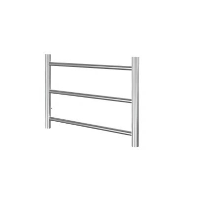 Полотенцесушитель Мадрид (без полок) 1/2" вн. рез. 400х400 (3 перекл.) нерж.