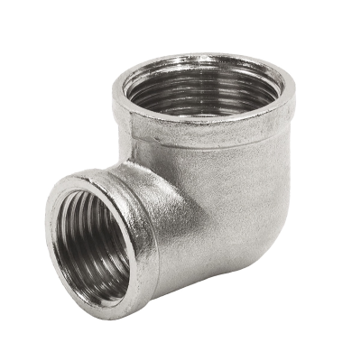 Уголок вн.-вн. 1"-3/4" никелированный AQUALINK (10/80)