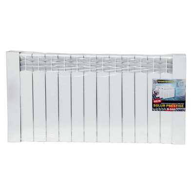 Радиатор биметаллический SOLUR PRESTIGE B-500 500/80 /14 СЕКЦИЙ / (190 Вт./секц.)