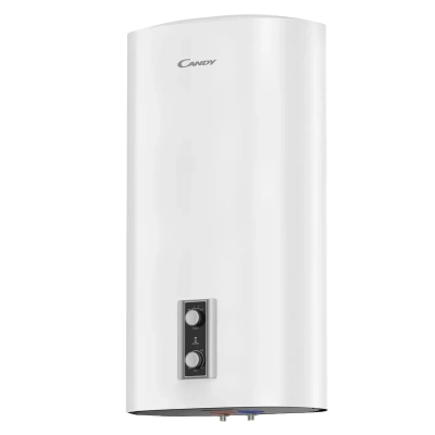 Водонагреватель электрический Candy CF80V-P1 INOX (0,7/1,3/1/2 кВт, ПЛОСКИЙ, мех. терм., НЕРЖ) (Р-О)