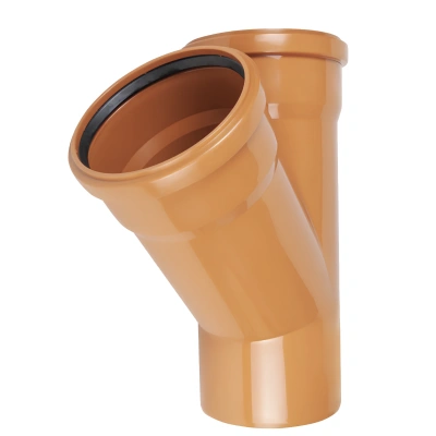 Тройник канализационный D-160/160 (45 град.) (наружная) (5) БП