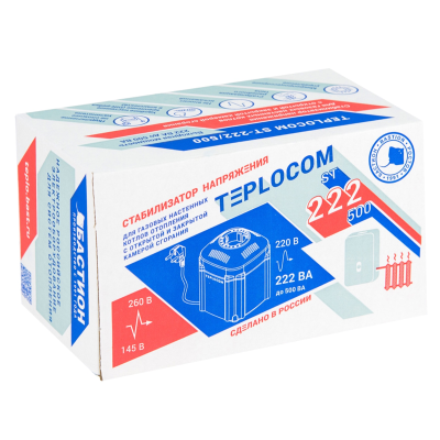 Стабилизатор напряжения TEPLOCOM ST – 222/500