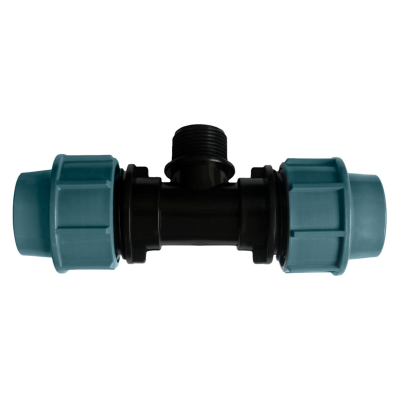 Тройник ПЭ разъемный нар.р. 20х3/4"х20 ITAL (225/15)