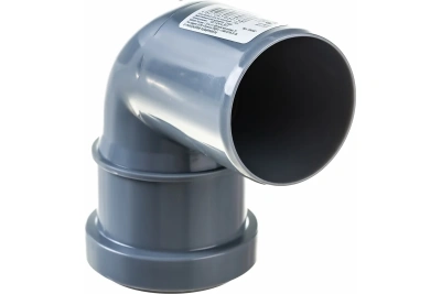 Отвод ПП канализационный D 50 (90 град.) ПОЛИТЭК (100)
