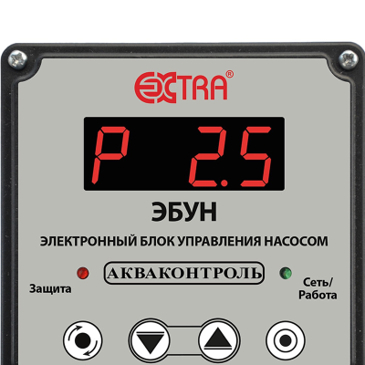 Электронный Блок Управления Насосом Extra Акваконтроль ЭБУН-10-2,5 (2,5 кВт,5%)